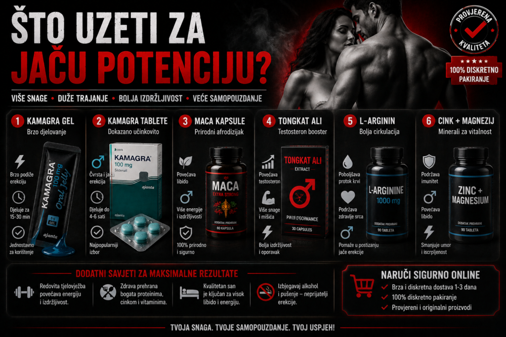 što uzeti za jaču potenciju